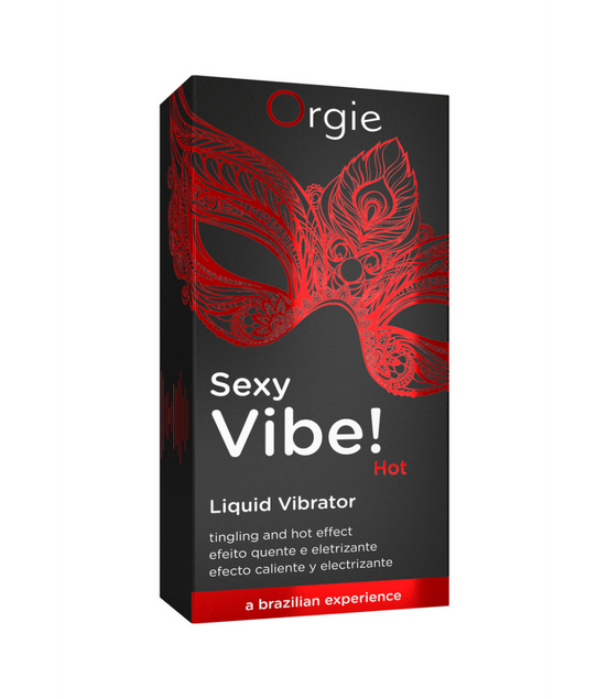 Orgy Sexy Vibe Hot | Liquid Vibrator Gel with Strawberry Aroma