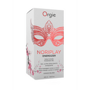Orgie Noriplay Massage Gel zeewier 150 ml verpakking en fles huidvriendelijke massagegel voor ontspanning