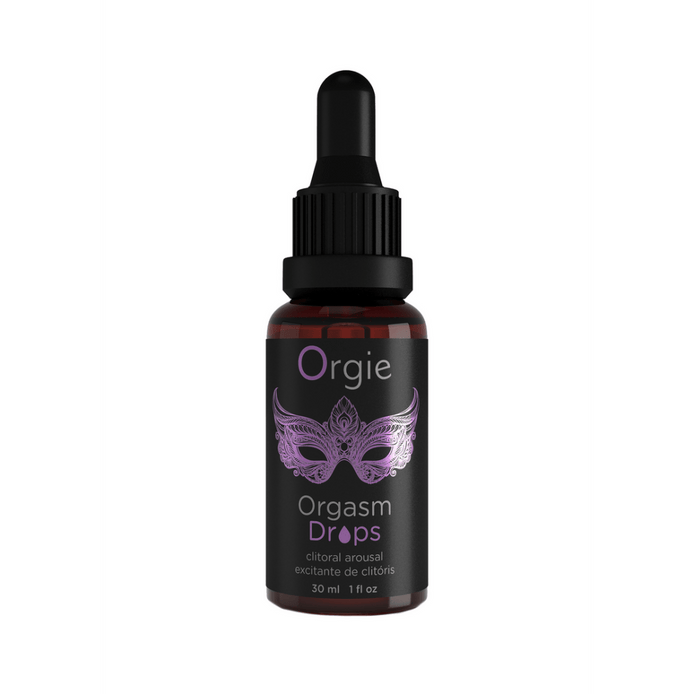 Orgie Orgasm Drops Clitoris Stimulerend 30 ml fles verhoogt gevoeligheid voor sneller orgasme en intensere stimulatie