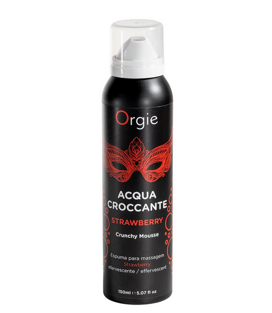 Orgie Acqua Crocante Crackling Massage Foam 150 ml | Tingling massage experience
