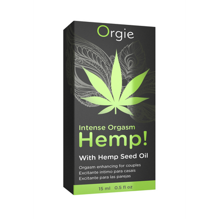 Orgie Intense Orgasmusgel mit Hanfsamenöl 15 ml