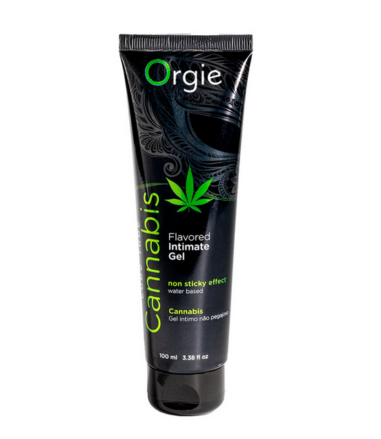 Orgie Lube Tube Cannabis Water-Based Lubricant 100ml