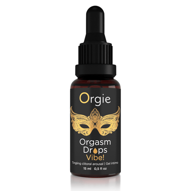 Orgie Orgasm Drops Vibe 15 ml flesje met pipet, stimulerende druppels voor extra sensaties