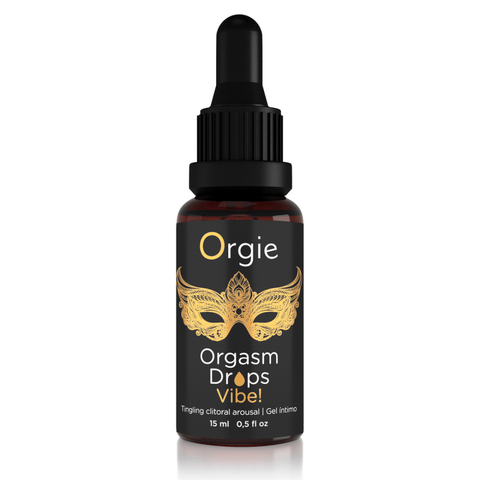Orgie Orgasm Drops Vibe 15 ml flesje met pipet, stimulerende druppels voor extra sensaties