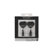 Ouch! Tepelhangers Hartvormig Zwart