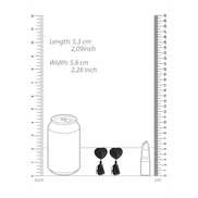 Ouch! Tepelhangers Hartvormig Zwart