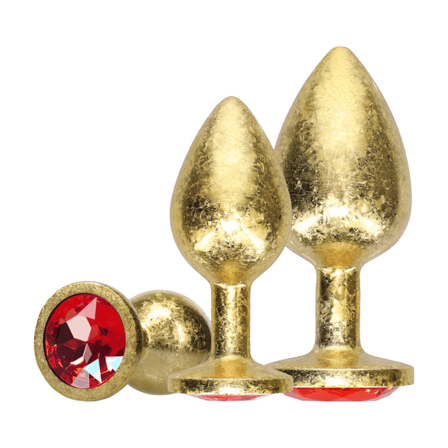 Ouch! Paris Collection Metalen Anale Plug Set | 3-delig Goud
