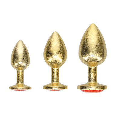 Ouch! Paris Collection Metalen Anale Plug Set | 3-delig Goud
