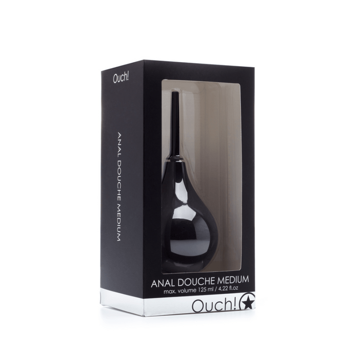 Ouch by Shots anale douche medium, compact en comfortabel hulpmiddel voor hygiënische intieme reiniging