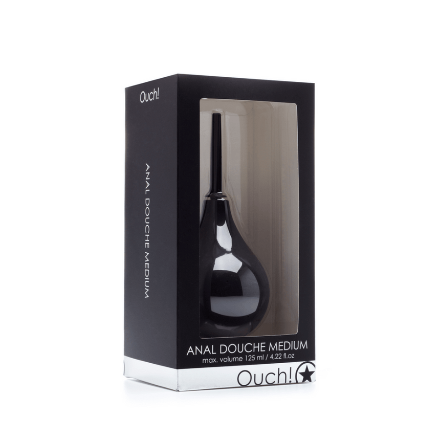 Ouch by Shots anale douche medium, compact en comfortabel hulpmiddel voor hygiënische intieme reiniging