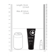 Verpakking Ouch vertraag gel 100 ml met product en informatie overzicht weergegeven