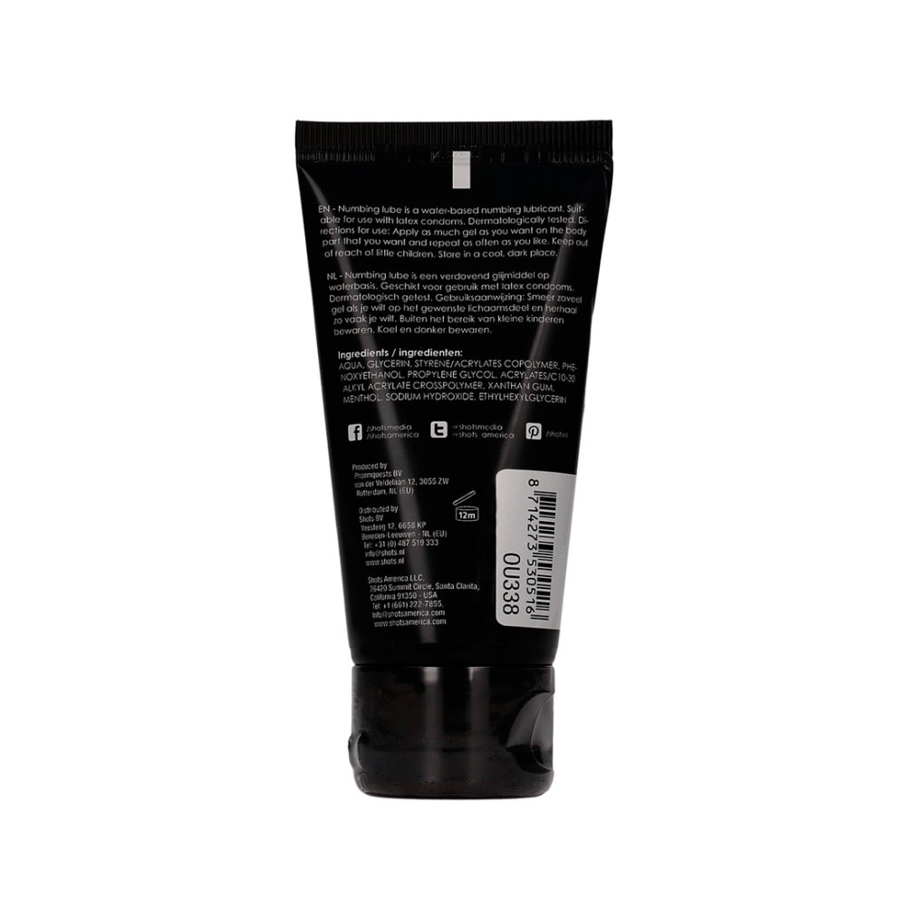 Ouch verdovend glijmiddel 50 ml tube voor comfortabel en ontspannend intiem gebruik