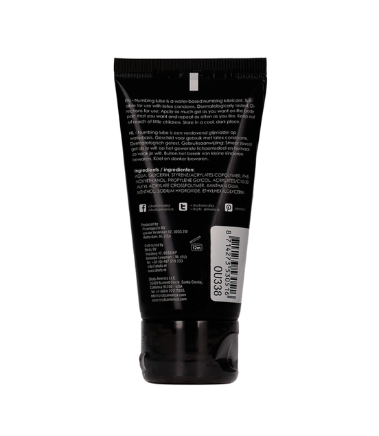 Ouch! by Shots numbing lubricant 50 ml water-based