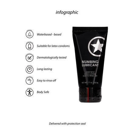 Ouch! by Shots numbing lubricant 50 ml water-based
