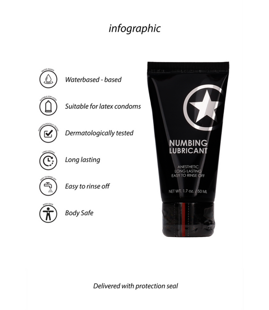 Ouch! by Shots numbing lubricant 50 ml water-based