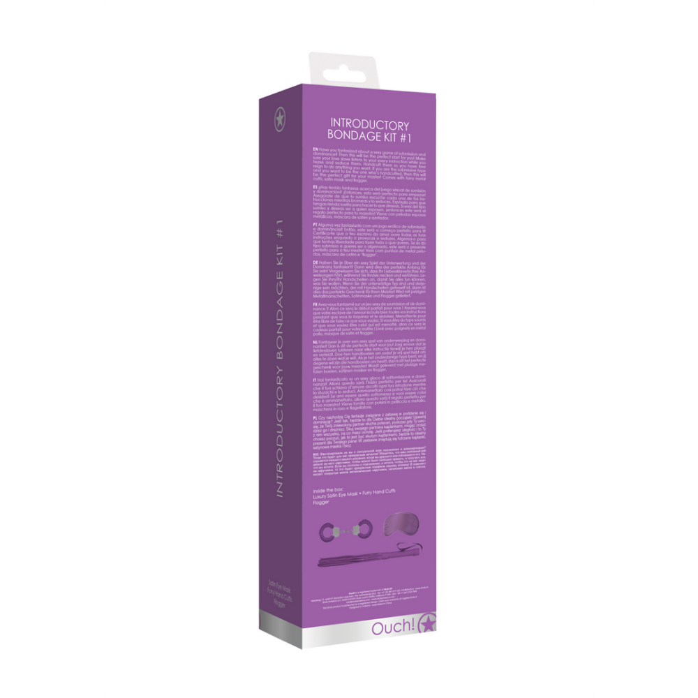 Mystieke Bondage Set – Paars | SM Accessoires voor Spanning & Beheersing