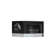 Ouch! Massage candle Rose scent 120 g | Sensual warm body oil