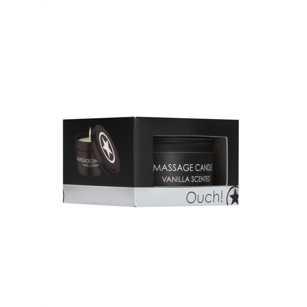 Ouch! by Shots Massagekaars Vanille | Romantische geur & warme olie