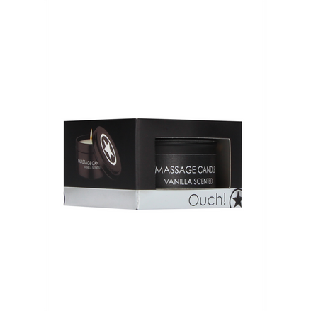 Ouch! by Shots Massagekerze Vanille | Romantischer Duft &amp; warmes Öl