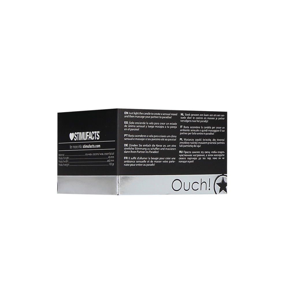 Ouch! by Shots Massagekaars Vanille | Romantische geur & warme olie