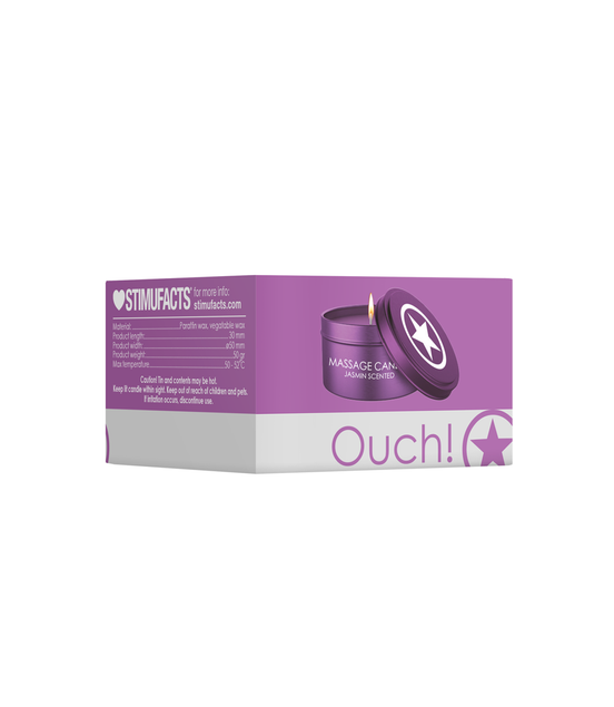 Autsch! Massagekerze Naughty Purple | Sinnliche Wärme und Hautpflege