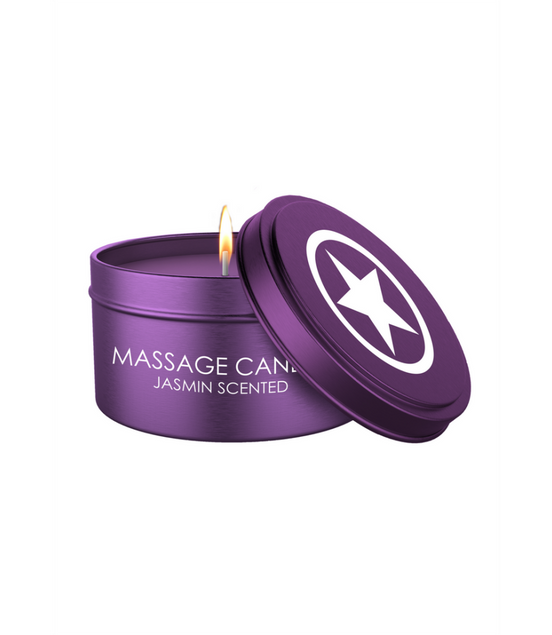 Autsch! Massagekerze Naughty Purple | Sinnliche Wärme und Hautpflege