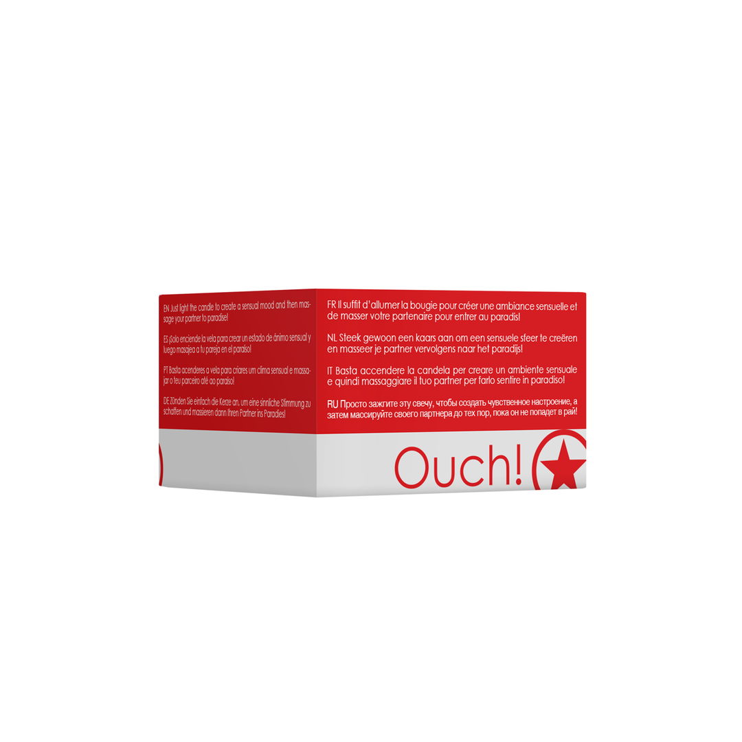 Ouch! by Shots Massagekaars Sinful Rood | Luxe sfeer & huidverzorging