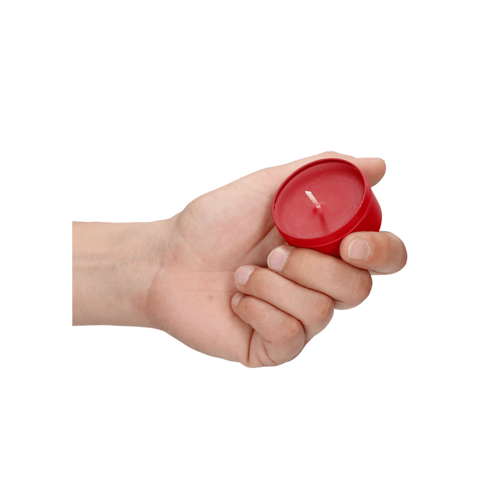 Ouch! by Shots Massage Candle Sinful Red | Luxurious ambiance &amp; skincare