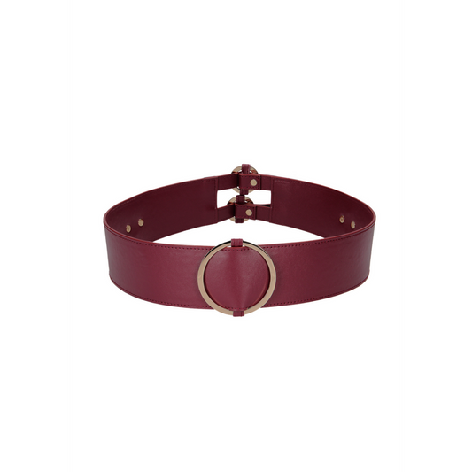 Taillengürtel mit Bondage-Ringen - L/XL