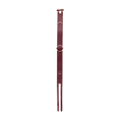 Taillengürtel mit Bondage-Ringen - S/M