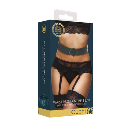 Taillengürtel mit Bondage-Ringen - S/M