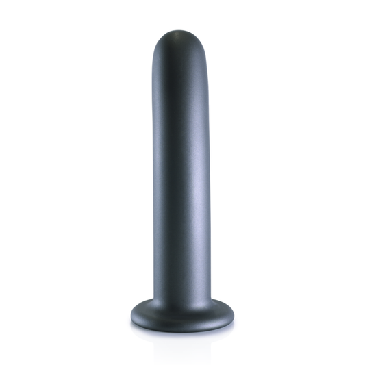 Glatter G-Punkt-Dildo aus Silikon – 7'' / 17 cm – Rotguss | Autsch! von Shots
