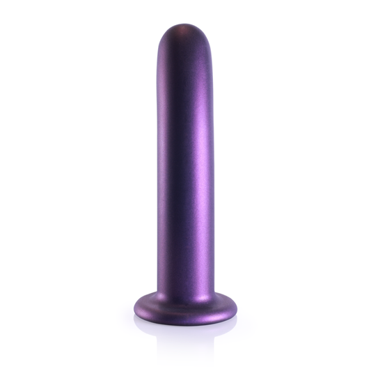 G-Punkt-Dildo aus glattem Silikon – 7'' / 17 cm – Metallic-Lila | Autsch! von Shots
