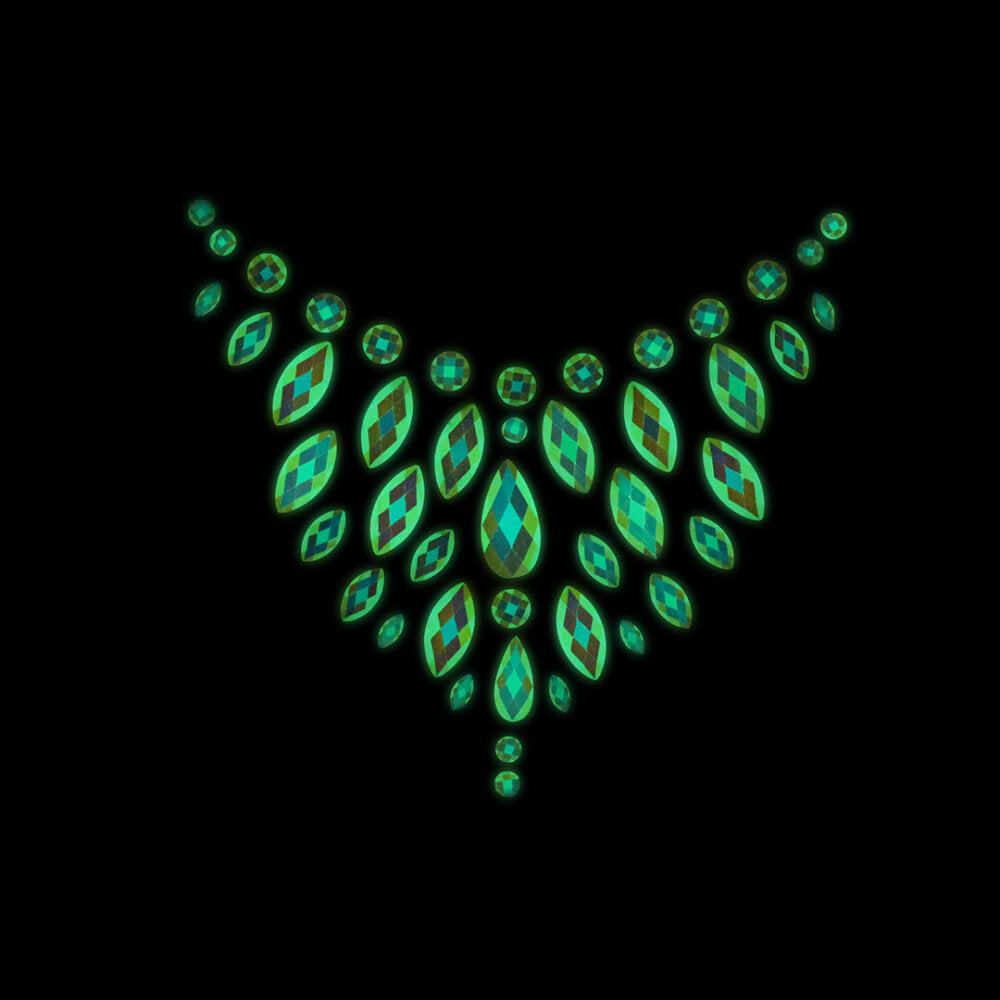 Körperschmuck-Aufkleber - Brust