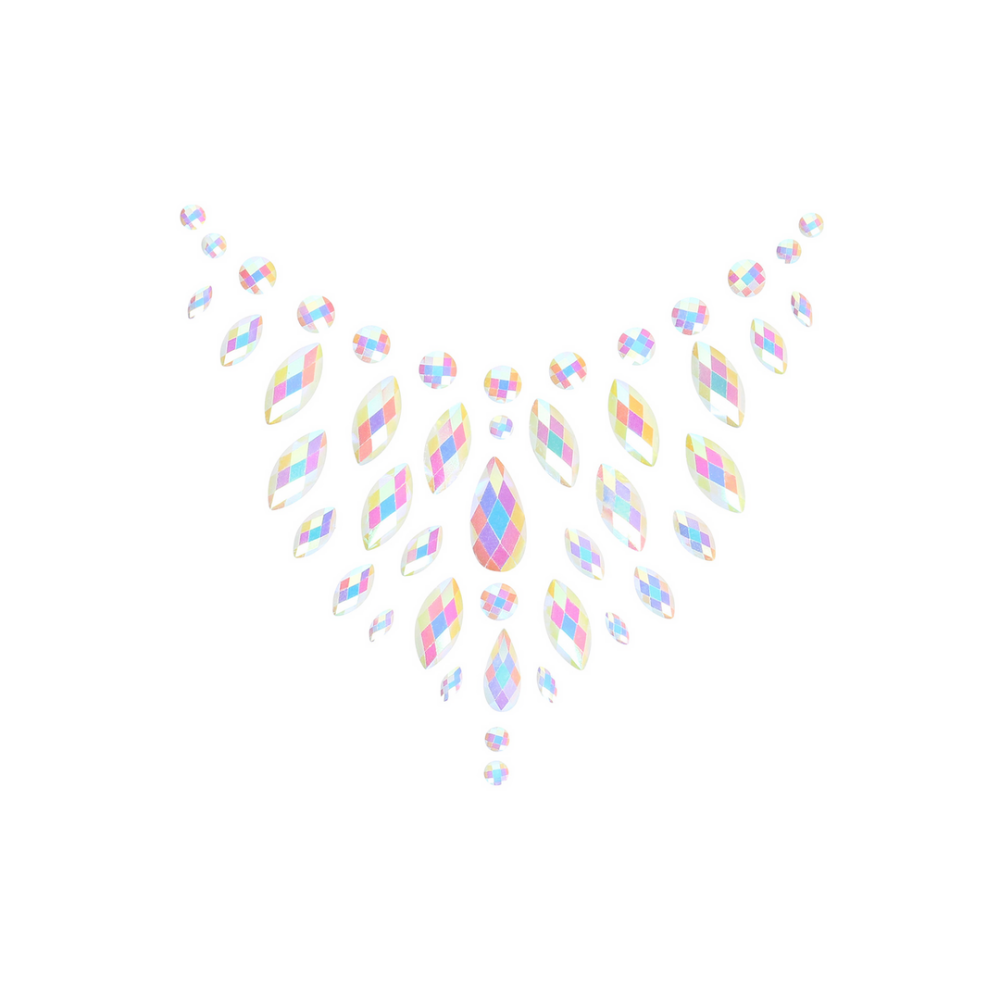 Körperschmuck-Aufkleber - Brust