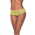 Limoen Magic Silk open kruis hipster in maat L/XL, lingerie slip met hipster model en lage heuplijn