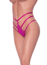 Magic Silk Strappy Panty kant met bandjes maat L/XL Framboos