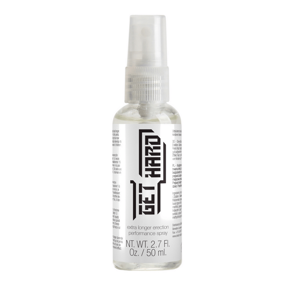 Pharmquests Extra Uithoudingsvermogen Spray 50 ml, transparante sprayfles voor extra controle en langer uithoudingsvermogen