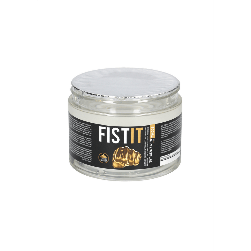 Pharmquests Fist It glijmiddel 500 ml, ruime pot met extra dik glijmiddel