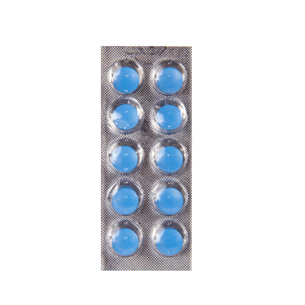Pharmquests by Shots Blue Superstar capsules voor mannen, blister met blauwe capsules