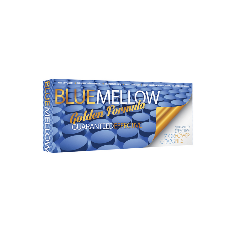 Pharmquests Blue Mellow Stimulierende Kapseln, 10 Stück