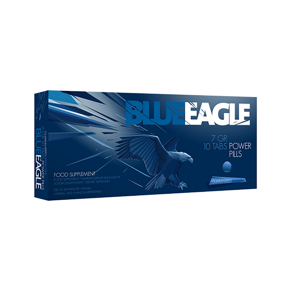 Pharmquests by Shots Blue Eagle Stimulant Kapseln | 60 Stück