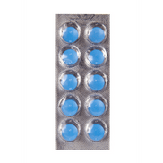 Pharmquests Diehard II capsules in blauwe blisterverpakking, overzicht van 10 capsules
