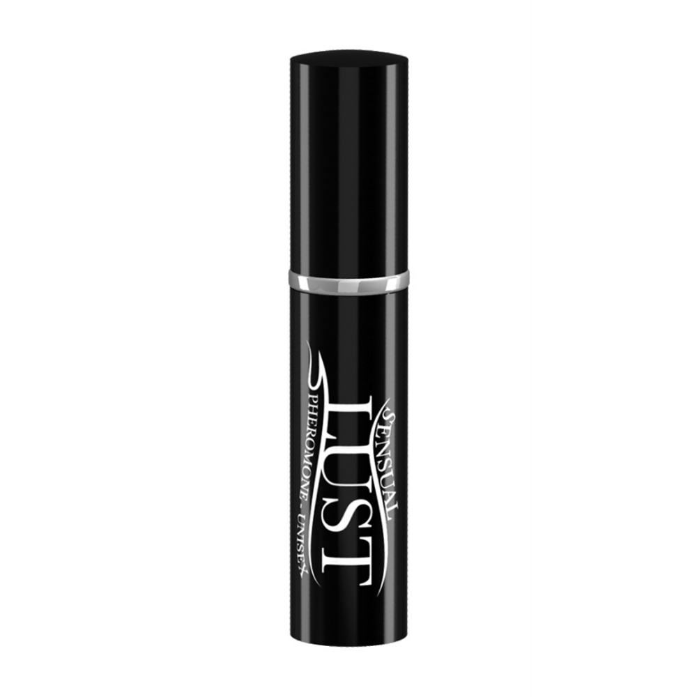Pharmquests by Shots Sensual Lust pheromone spray unisex 5 ml zwarte sprayflacon met verticale opdruk