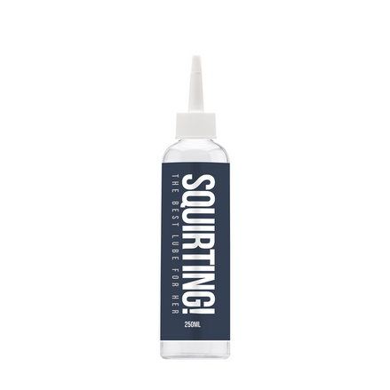Pharmquests Squirting! Water-Based Lubricant 250 ml | Silky-Soft &amp; Dermatologically Tested