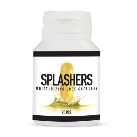 Pharmquests Splashers Gleitmittelkapseln 20 Stück