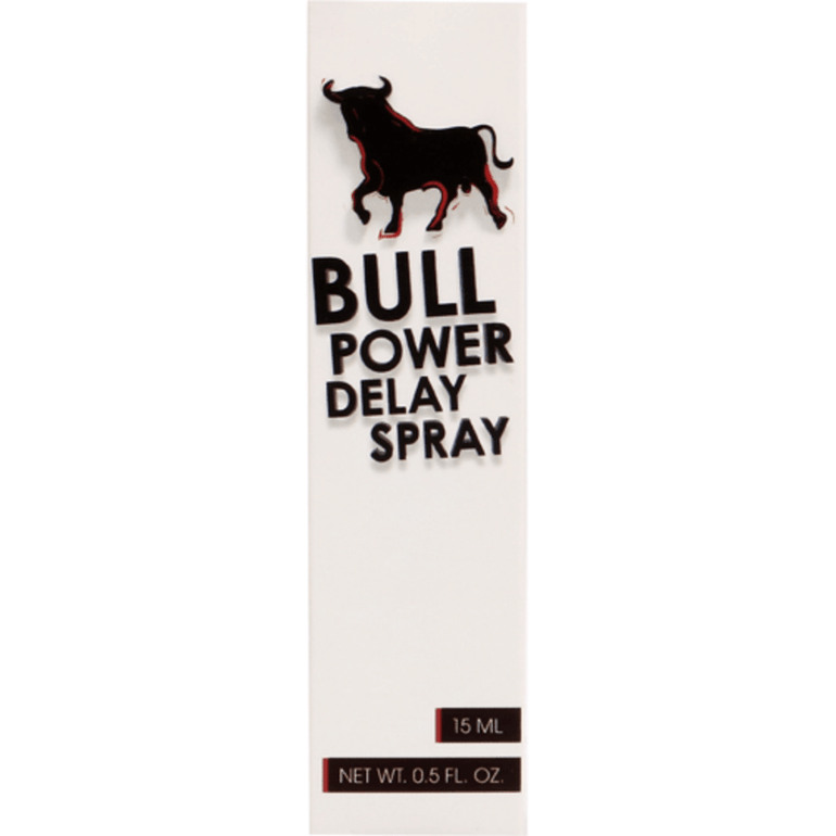 Pharmquests Bull Power Delay Spray 15 ml | Langanhaltende Kontrolle für Männer