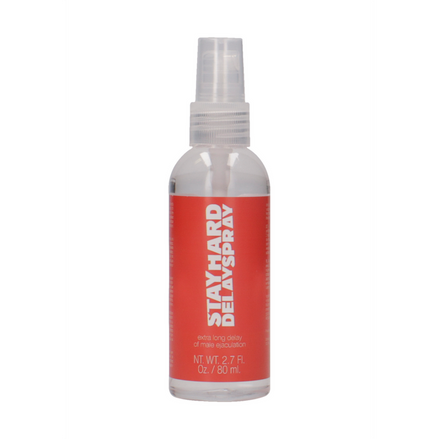 Pharmquests Stay Hard Delay Spray 80 ml | Verzögerung der Ejakulation für Männer