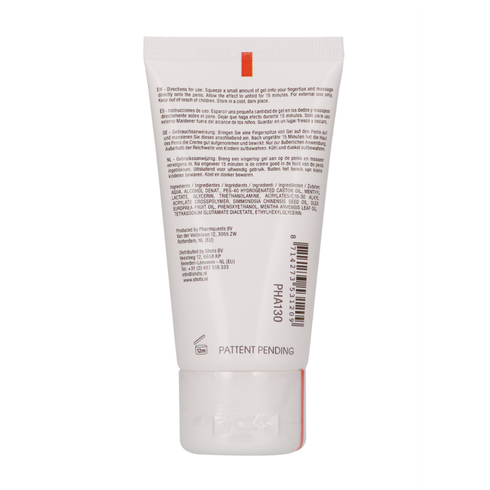 Pharmquests IbuGel Verzögerungsgel 50 ml | Verzögerung und Überwachung