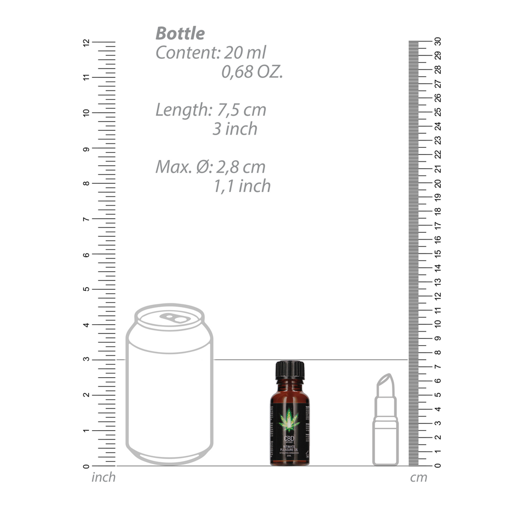 Pharmquests CBD Intimate Pleasure Oil 20 ml | Stimulating care